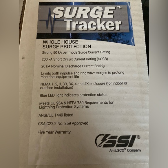 Surge protector for whole home. - Picture 2 of 2
